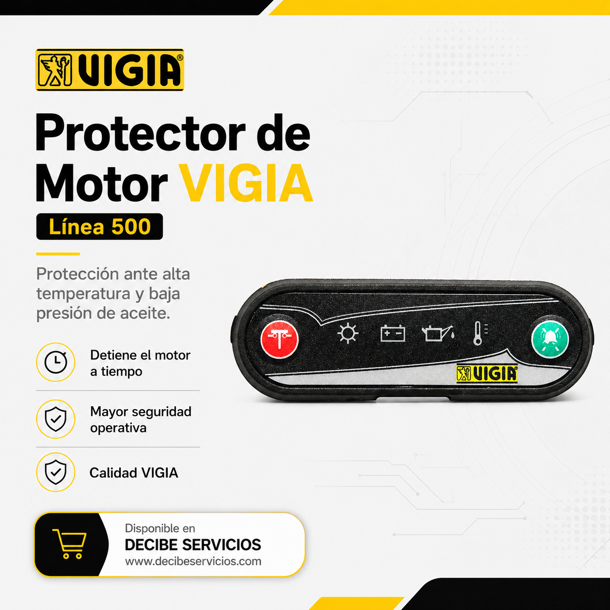 Protector de Motor VIGIA Línea 500