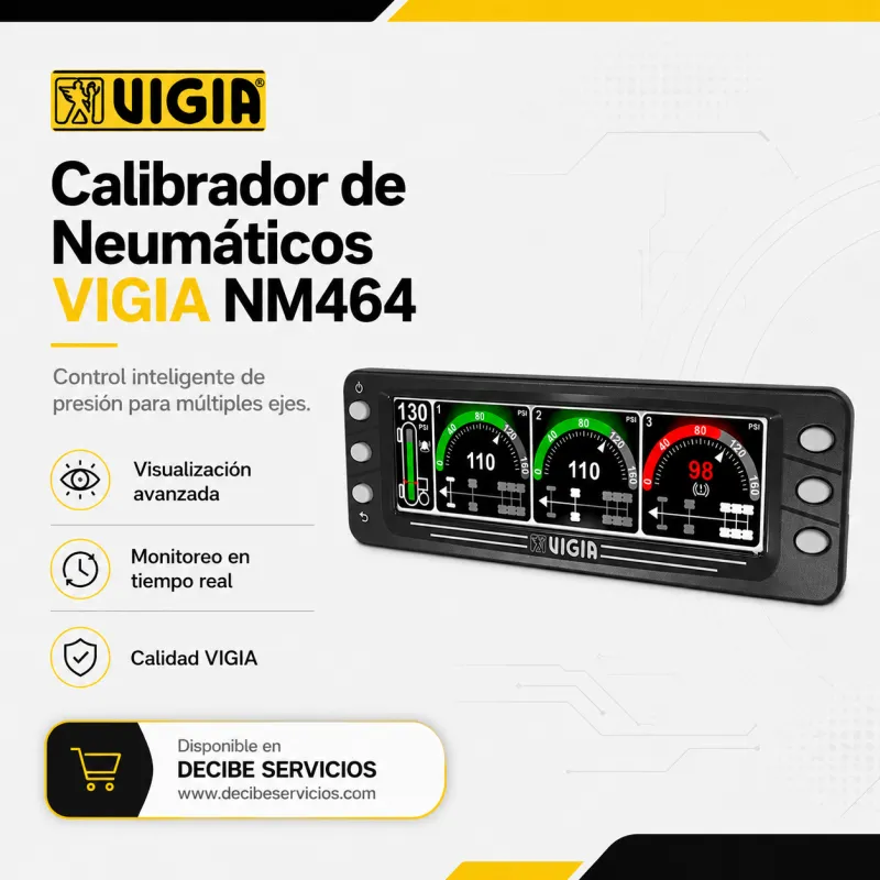 Calibrador de Neumáticos VIGIA NM464