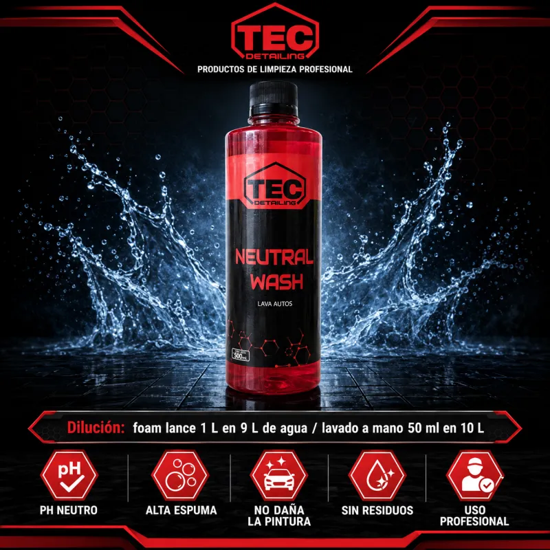 SHAMPOO PH NEUTRO NEUTRAL WASH X 500CM3